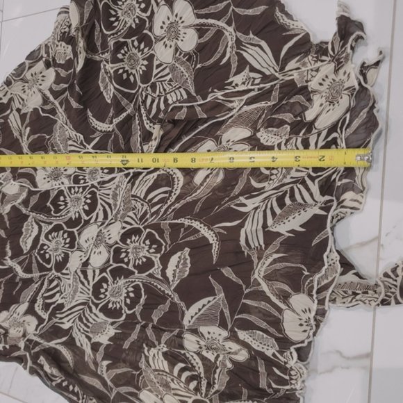 Linea Domani Creped Maxi Dress- Size 10 - Picture 4 of 15